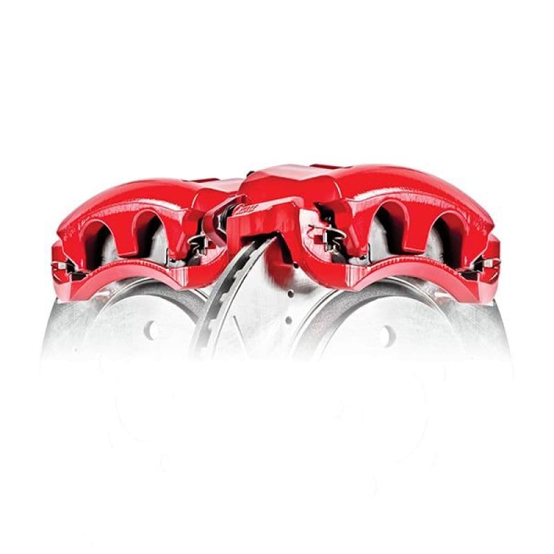PowerStop Brake Calipers Powder Coated Red Pair for Chevy C6