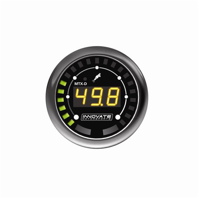 Innovate Motorsports MTX-D Dual 2 1/16" Digital Gauges with Interchangeable F...