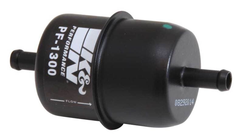 K&N Engineering Inline Fuel Filter High Flow Carbon Steel Housing PF-1300