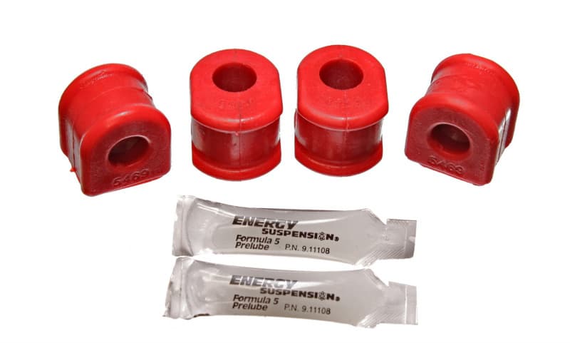 Energy Suspension Sway Bar Bushings Hyper-Flex Polyurethane Red - Image 3
