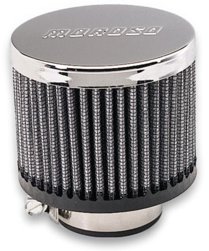 Moroso Valve Cover Breather for 1-3/8in ID Clamp-On Filtered