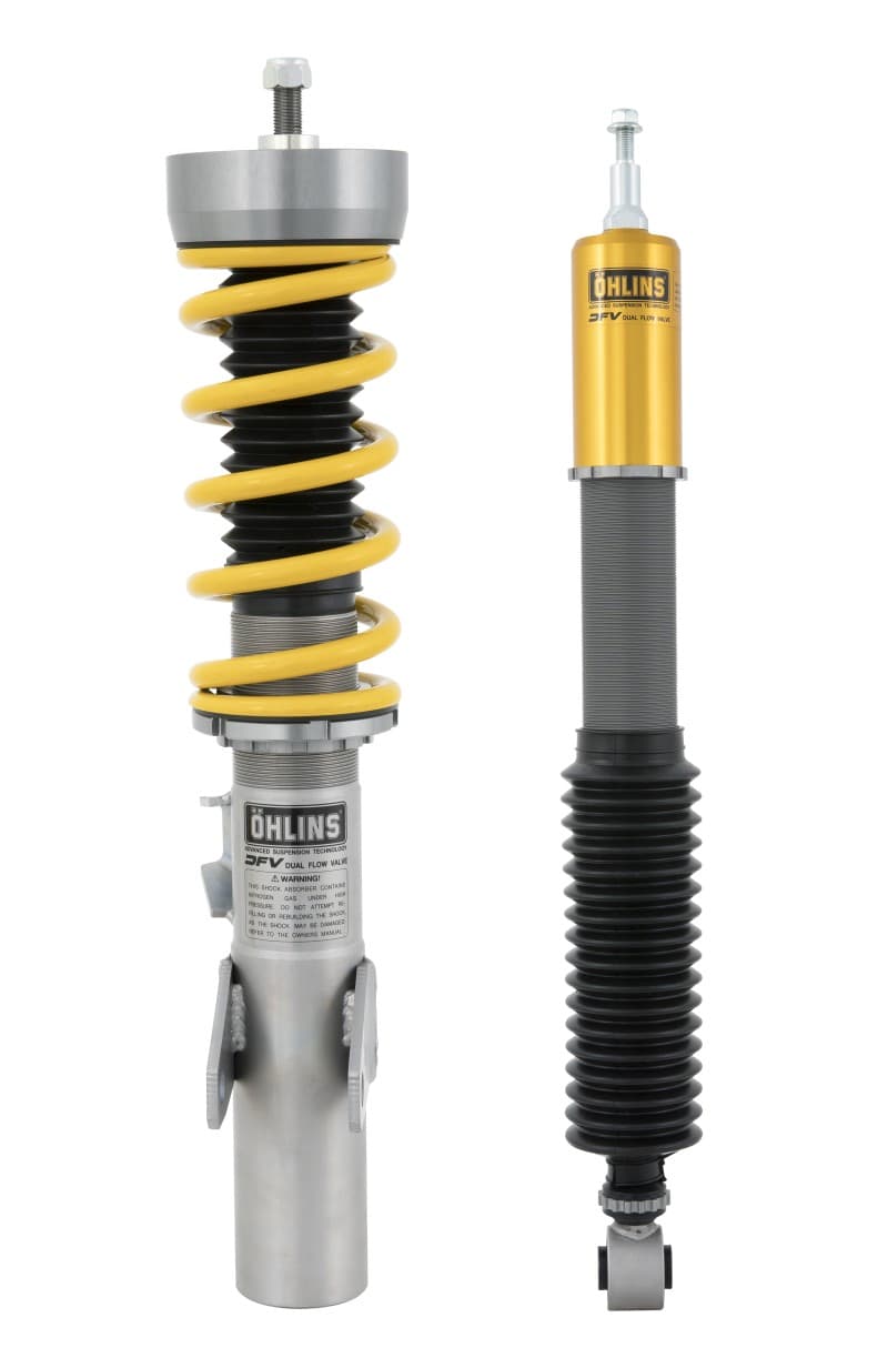 Ohlins Coilover Suspension with Dual Flow Valve for Road & Track Adjustable