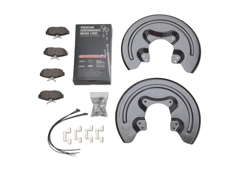 Ford Racing Brake Upgrade Kit for Mustang GT 14in 4-Piston Brembo Calipers - Image 4