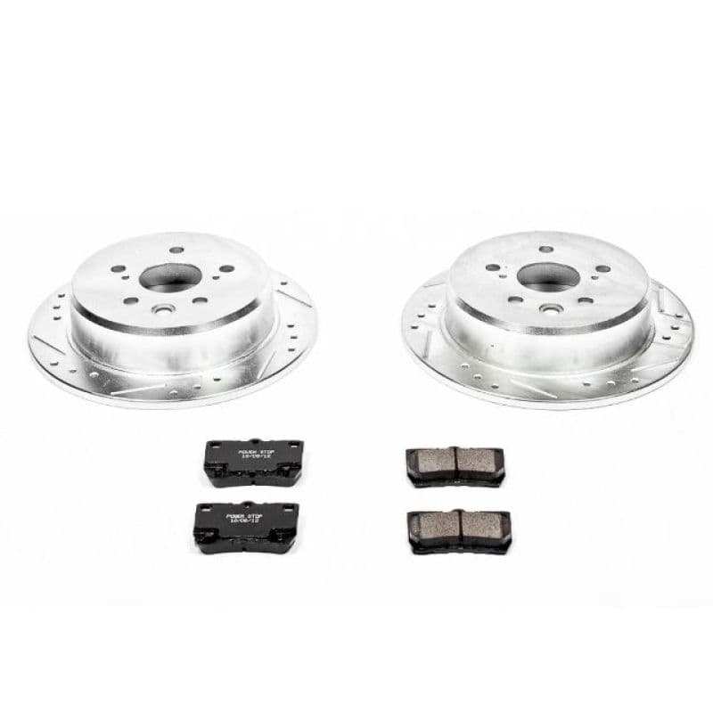 PowerStop Z23 Evolution Brake Kit for Daily Driver Carbon-Fiber Ceramic Pads