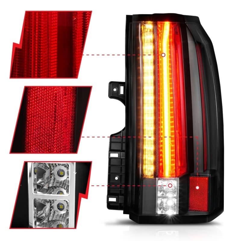 ANZO LED Taillight Assembly for Chevy C6 Plug and Play Pair - Image 4