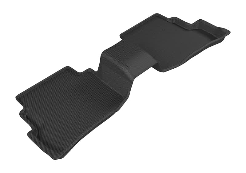 3D MAXpider KAGU All-Weather Floor Mats for Custom Fit Vehicles - Rear Black
