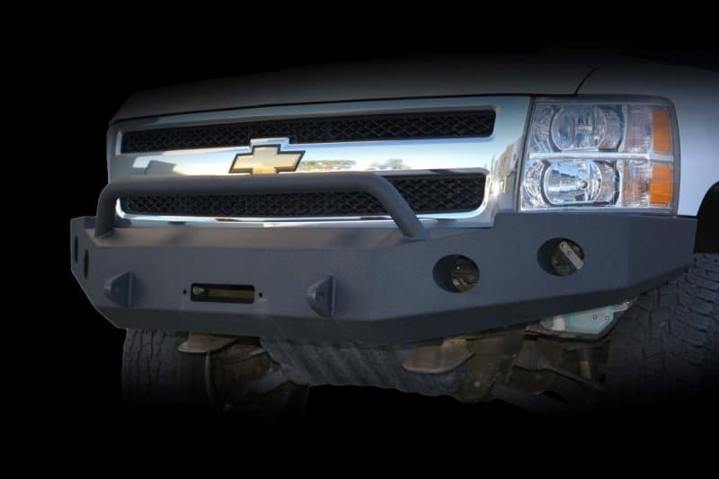 DV8 Offroad Front Bumper for Chevy C6 HD Steel Reinforced FBCS1-01 - Image 5