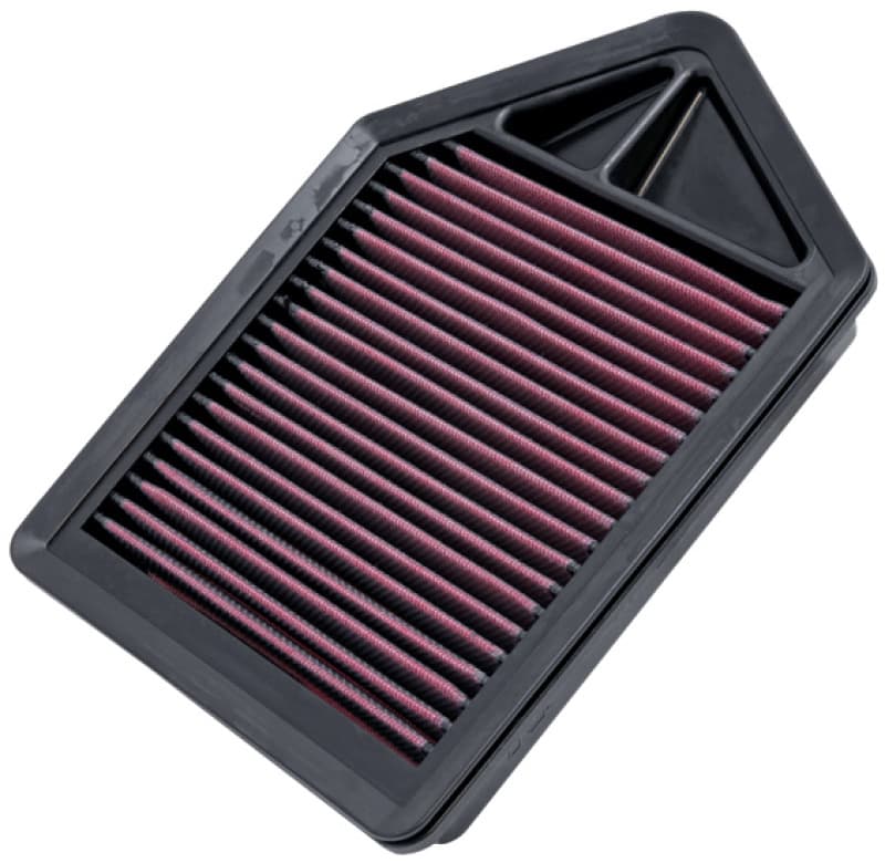 K&N Engineering Drop-In Air Filter Washable Reusable High-Flow for Universal Fit