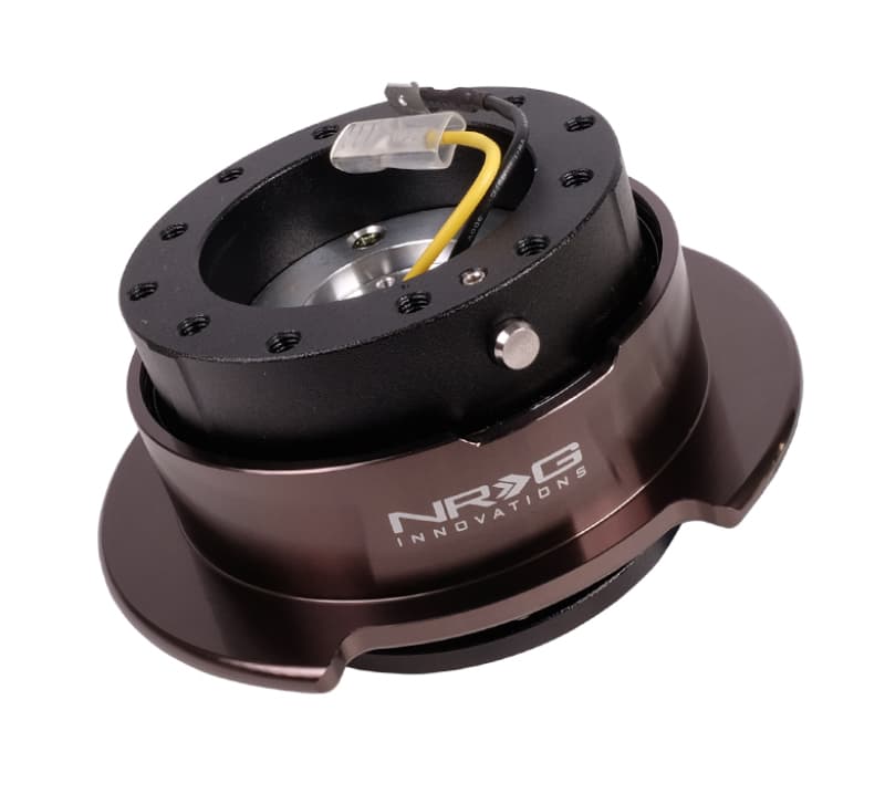 NRG Quick Release Kit Gen 2.5 Black with Black Chrome Ring - Image 2