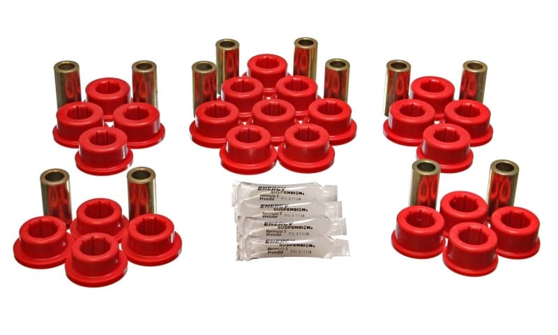 Energy Suspension Control Arm Bushings Hyper-Flex Polyurethane Front & Rear - Image 2