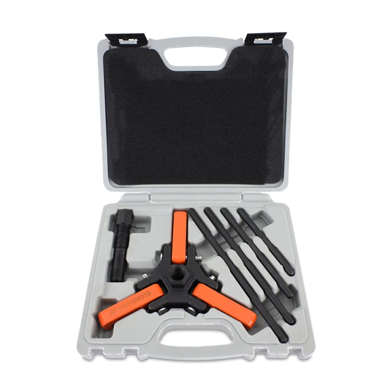 Mishimoto Harmonic Balancer Puller Set 3-Jaw Steel for Pressed-On Balancers - Image 2