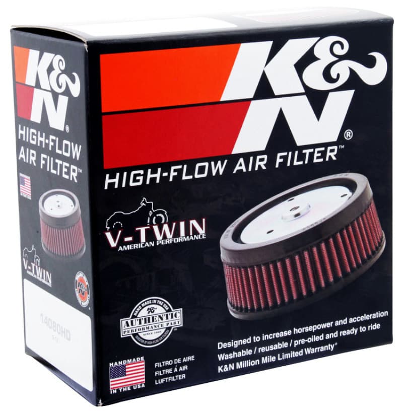 K&N Engineering Drop-In High-Flow Washable Air Filter E-3200 - Image 4