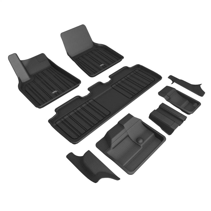 3D MAXpider Floor and Cargo Liners for Chevy C6 with Patented MAXpider Fiber ...