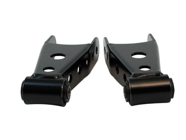 Belltech Lowering Shackle Kit for Trucks 1-3 Inch Drop Powder Coated Steel - Image 3