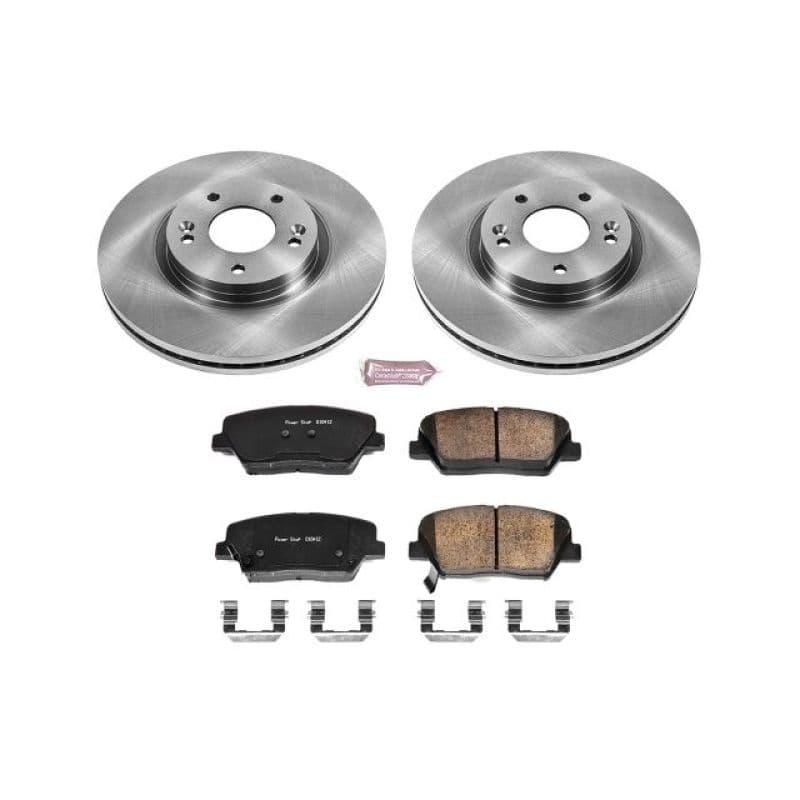 PowerStop Autospecialty Brake Kit with Z17 Ceramic Pads for Daily-Driver