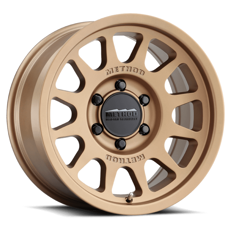Method Wheels MR703 17x7.5 +50mm 6x130 84.1mm CB Bronze Wheel
