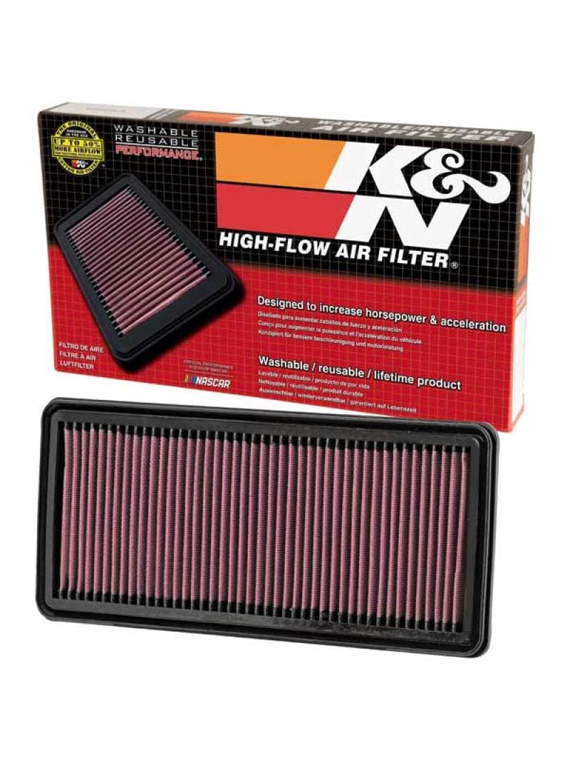 K&N Engineering Drop-In Air Filter Washable Reusable High-Flow 33-2299 - Image 3