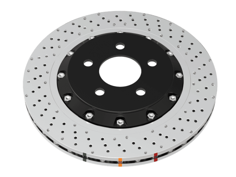 DBA 5000 Series Drilled Rotors XD Non-Directional Cross Drilled & Dimpled - Image 3