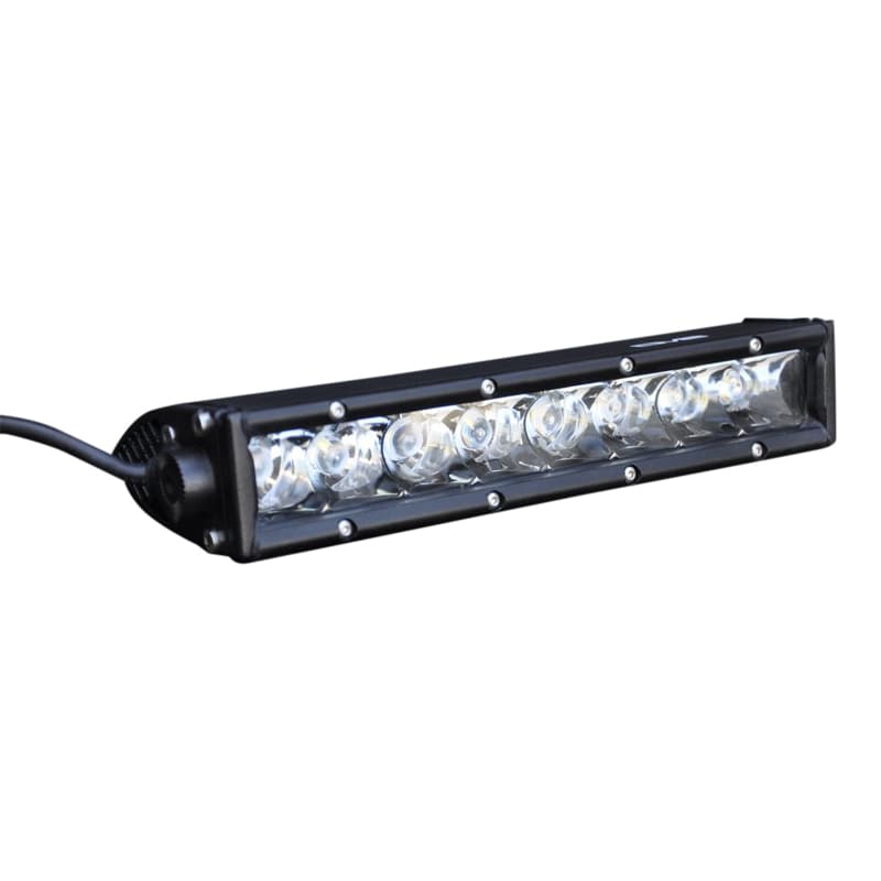 DV8 Offroad 10" LED Light Bar 50W Spot IP68 Polycarbonate Lens Slim Design - Image 2