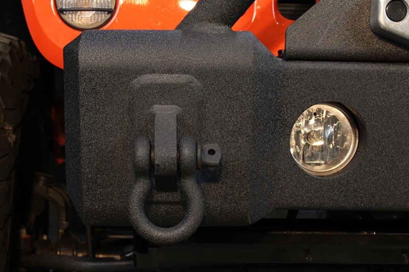 Fishbone Offroad D-Ring Pair 7/8" Pin 4.75-Ton Black Powder Coated - Image 5