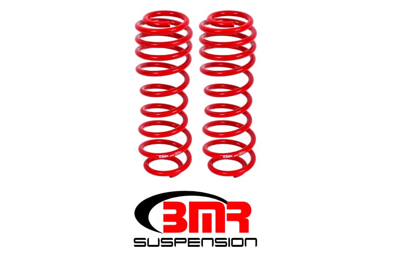 BMR Suspension Lowering Springs for Ford Mustang S197 Chrome Silicon High-Ten...