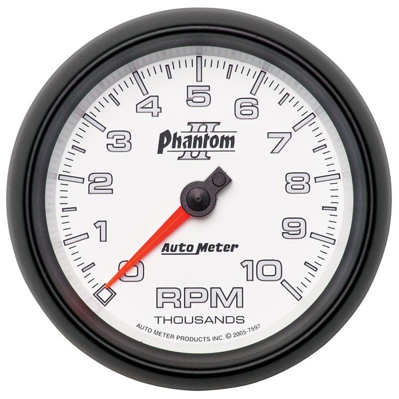 AutoMeter Phantom II Oil Pressure Gauge with Air Core Movement - Image 5