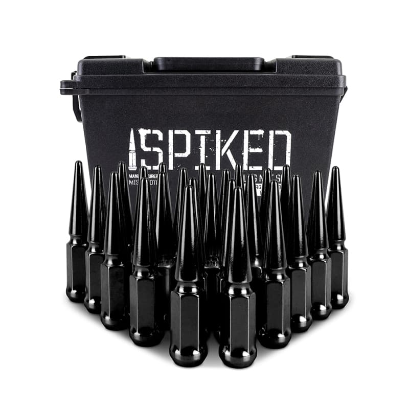 Mishimoto Steel Spiked Lug Nuts M12x1.5 4-Inch Spike 60° Tapered Seat - Image 5