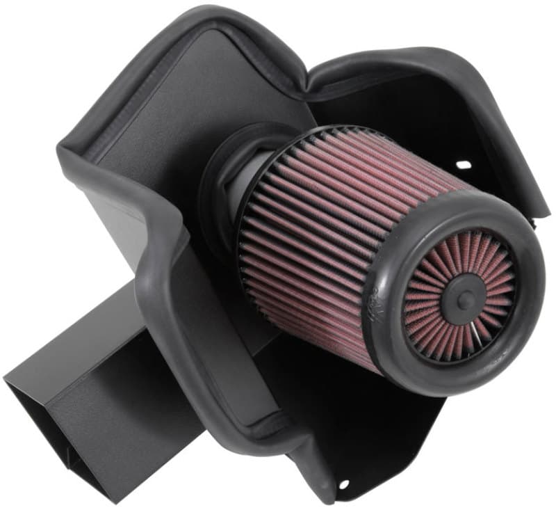 K&N Engineering Cold Air Intake for Chevy C6 69-7064TS Mandrel-Bent Aluminum ... - Image 3