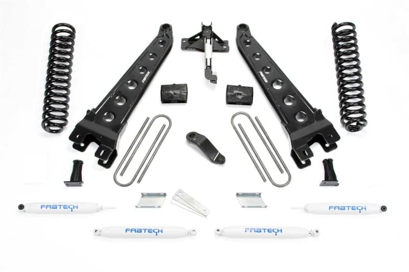 Fabtech 6" Radius Arm Lift Kit for Ford F450/F550 Super Duty Suspension Upgrade