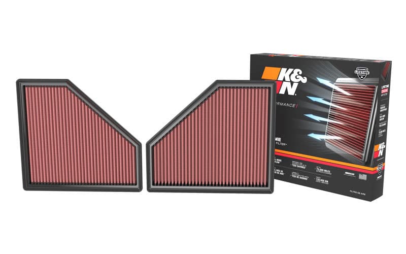 K&N Engineering Drop-In Air Filter Washable Reusable High-Flow 33-3171 - Image 4