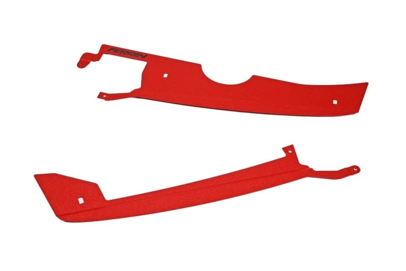 Perrin Performance Radiator Shroud for 22-25 Subaru WRX Red - Image 4