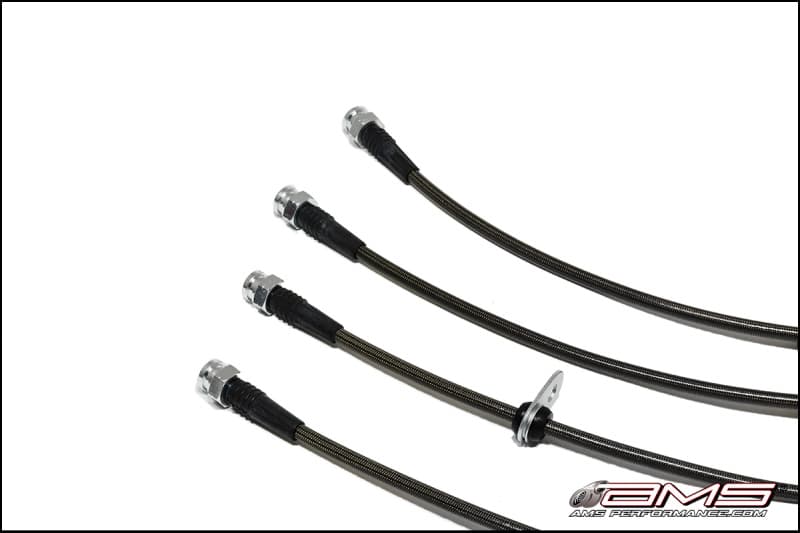 AMS Brake Lines for Chevy C6 6-Piston Stainless Steel Braided - Image 3