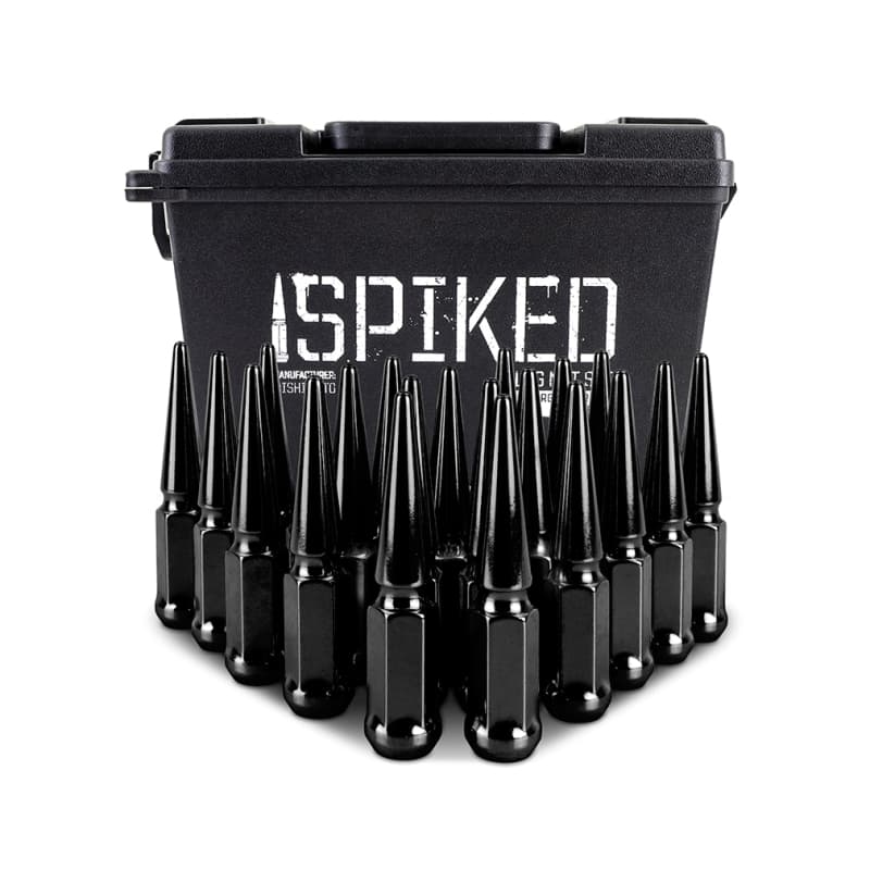 Mishimoto Steel Spiked Lug Nuts M12x1.5 4-Inch Spike 60° Tapered Seat - Image 5
