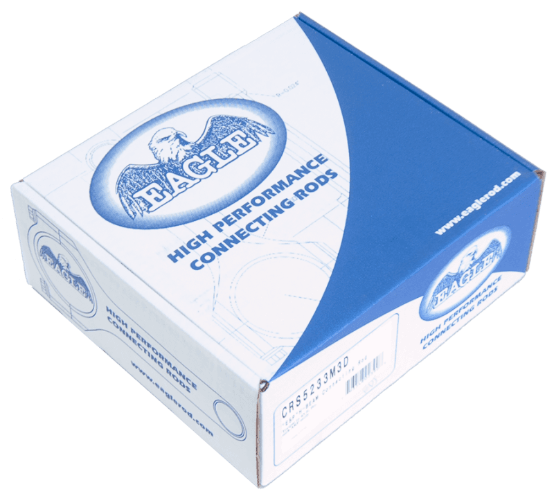 Eagle H-Beam Connecting Rods 4-Cyl Forged 4340 Steel ARP 2000 Bolts Set - Image 2