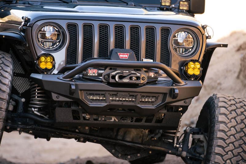 DV8 Offroad Spec Series Front Winch Bumper for Jeep with High Clearance Design - Image 5