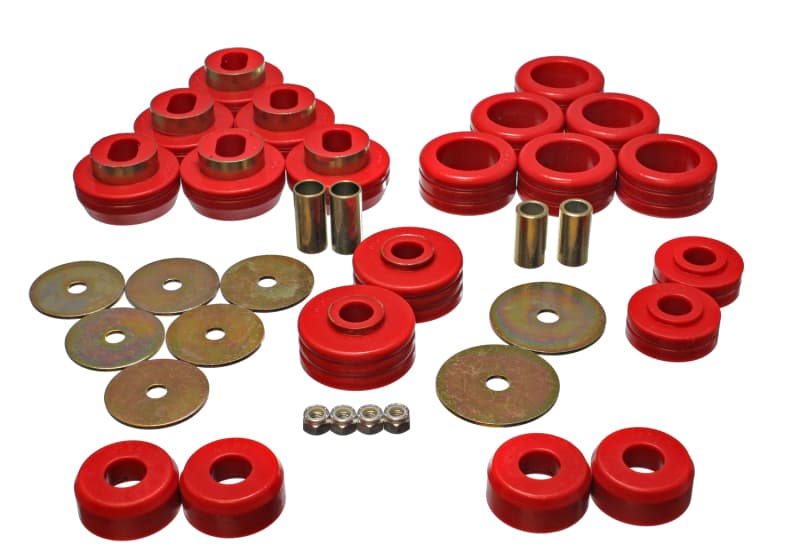 Energy Suspension Body Mounts Hyper-Flex Polyurethane for Truck Cab and Bed A... - Image 4