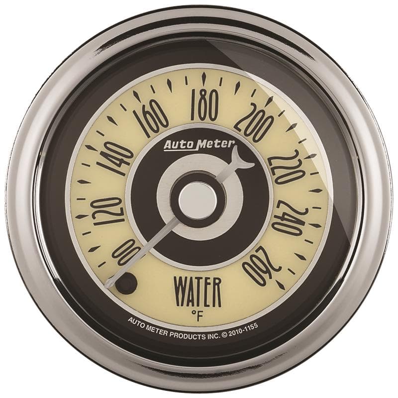 AutoMeter Water Temperature Gauge with 1/8" NPT Transducer