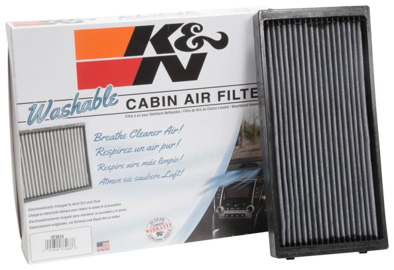 K&N Engineering Cabin Air Filter Washable High-Flow Synthetic Material - Image 4