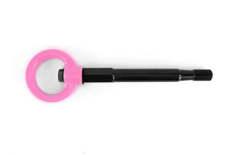 Perrin Performance Tow Hook Kit for 22-26 Toyota GR86 Front Hyper Pink - Image 3