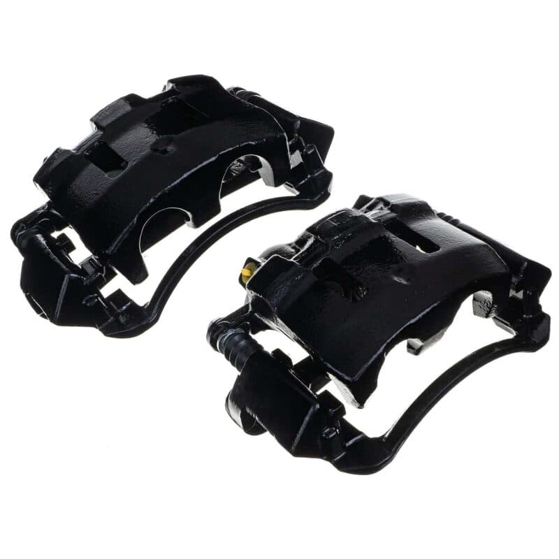 PowerStop Brake Calipers Black Powder Coated Pair Durable High-Temp Finish - Image 5