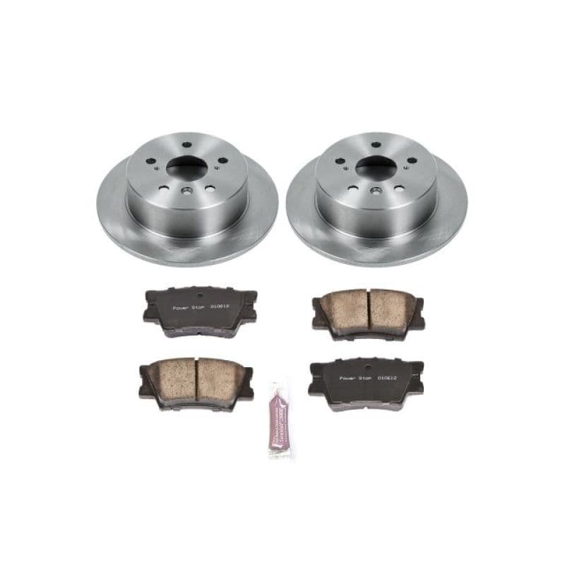 PowerStop Z17 Stock Replacement Brake Kit with Autospecialty Rotors