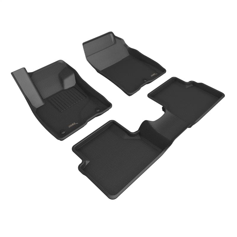 3D MAXpider KAGU All-Weather Floor Mats for Custom Fit Vehicles Three-Layer D...