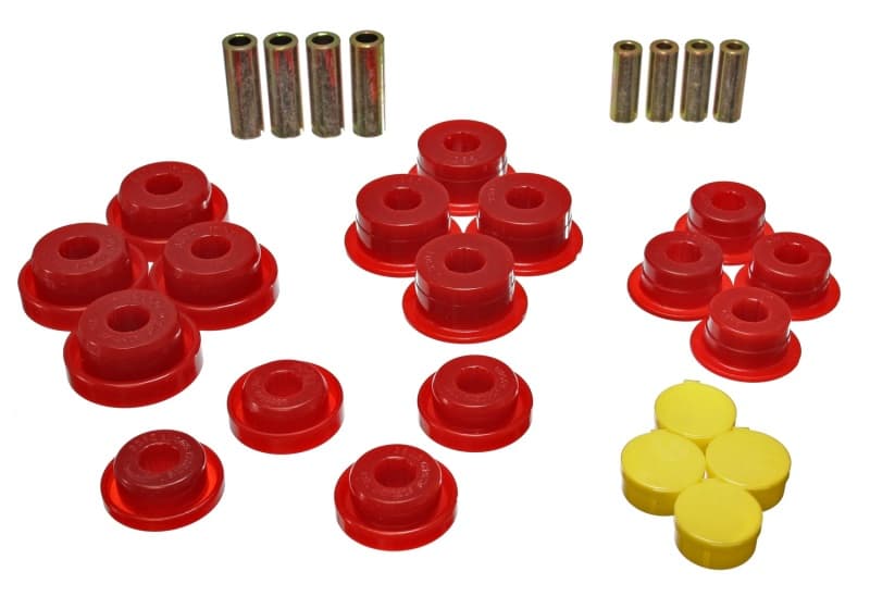 Energy Suspension Control Arm Bushings Front & Rear Hyper-Flex Polyurethane - Image 2