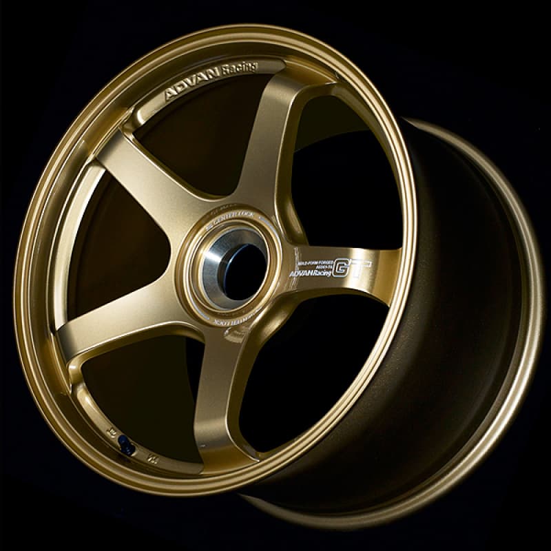 Advan GT Wheels for Porsche 20x9.5 +45 CL-CL Racing Brass Gold