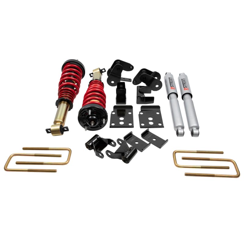 Belltech Coilover Kit for Sport Truck Adjustable Front Coilovers & Lowering C...