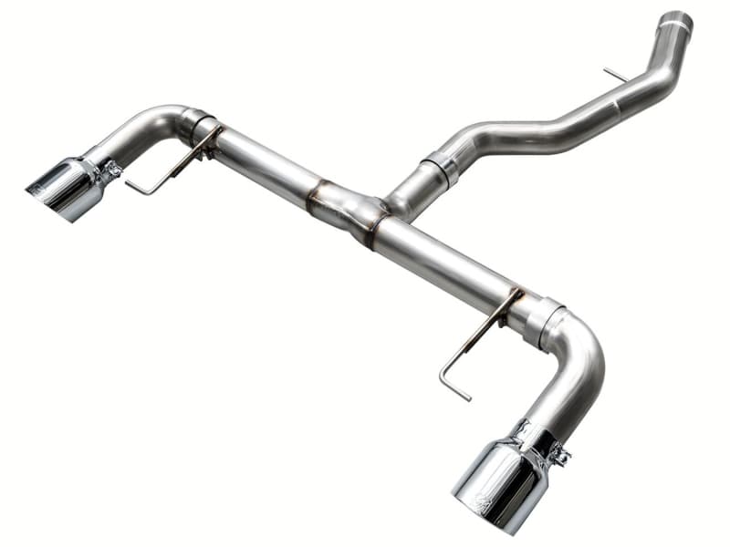 AWE Tuning Axle-Back Exhaust for B48 Engine 3" Single to Dual 3" Tips