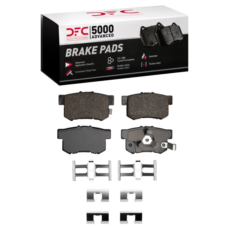 DFC Ceramic Brake Pads for Modern Vehicles with ABS and Automated Braking Sys...