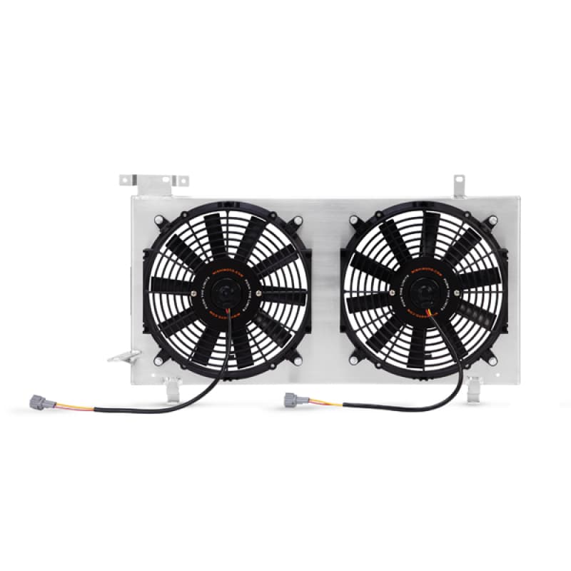 Mishimoto Fan Shroud Kit for Subaru WRX/STI Aluminum Dual 12-Inch Fans - Image 2