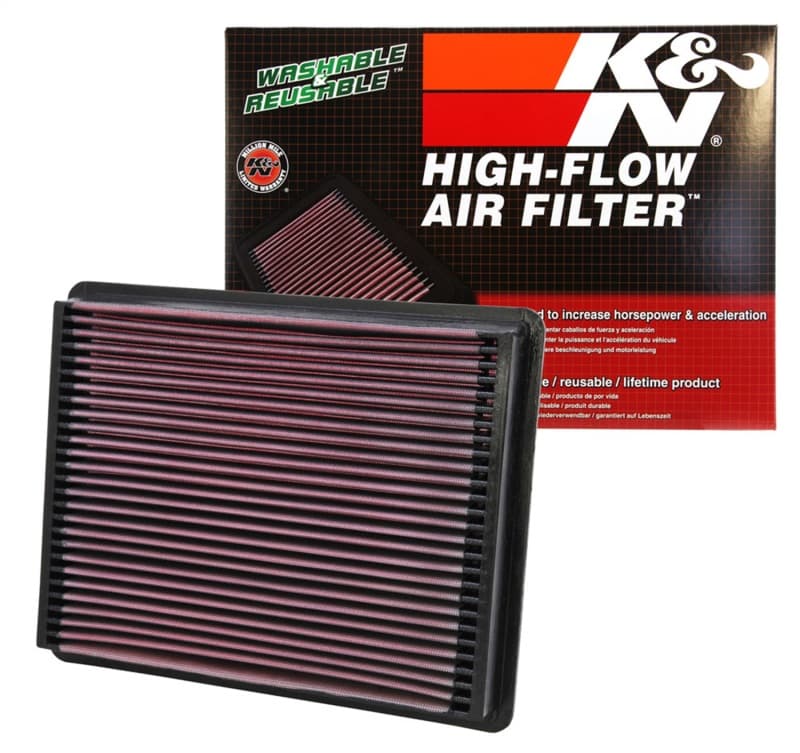 K&N Engineering Drop-In Air Filter Washable Reusable High-Flow 33-2135 - Image 5