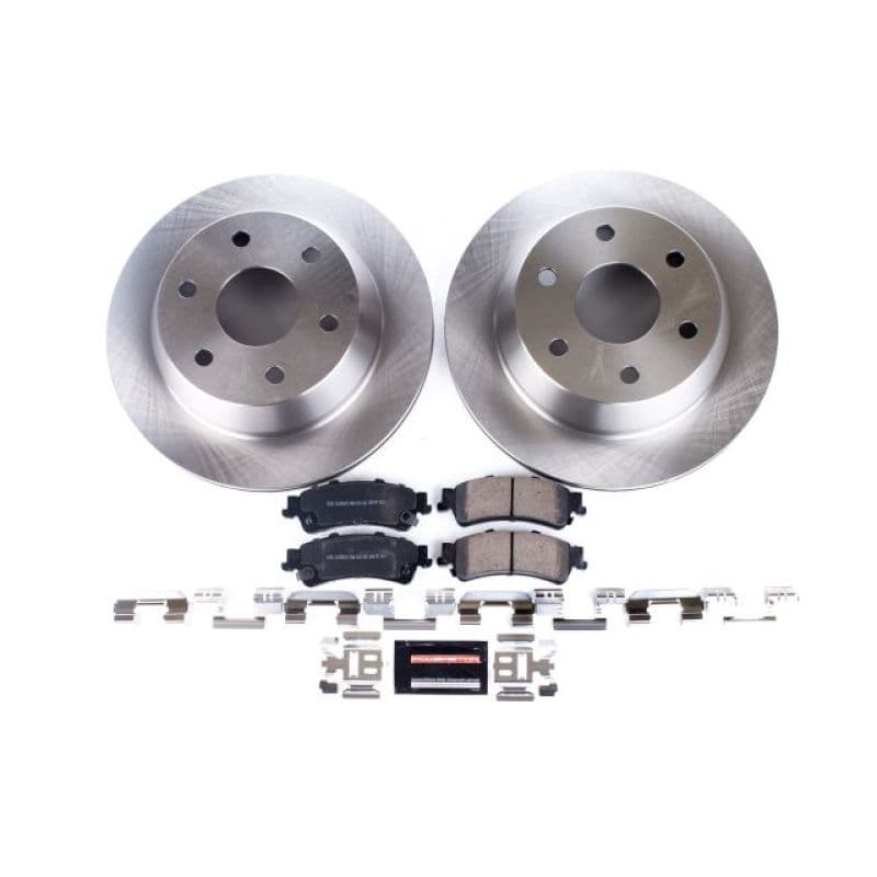 PowerStop Autospecialty Brake Kit with Z17 Ceramic Pads and Rotors